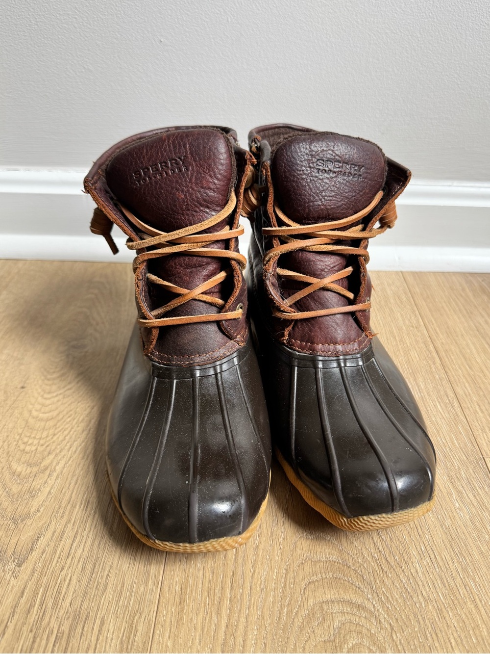 Sperry Duck Boots Women’s Brown Size 7